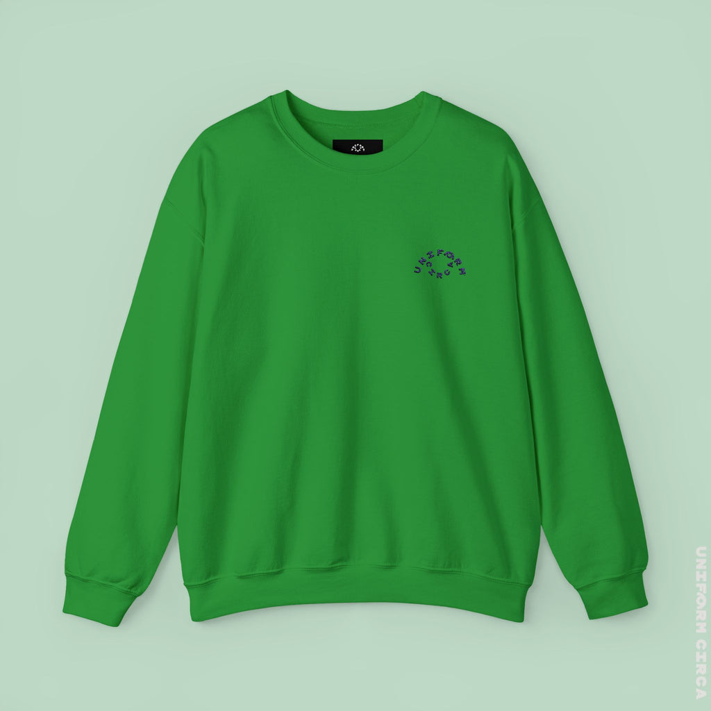 OCULUS LOGO CREWNECK SWEATSHIRT | Black Embroidery