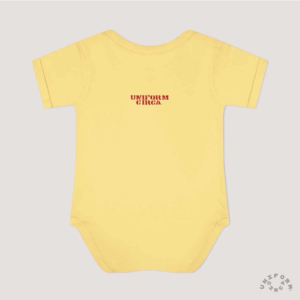 UNIFORM STACK | Infant Baby Rib Bodysuit | Multiple Colors