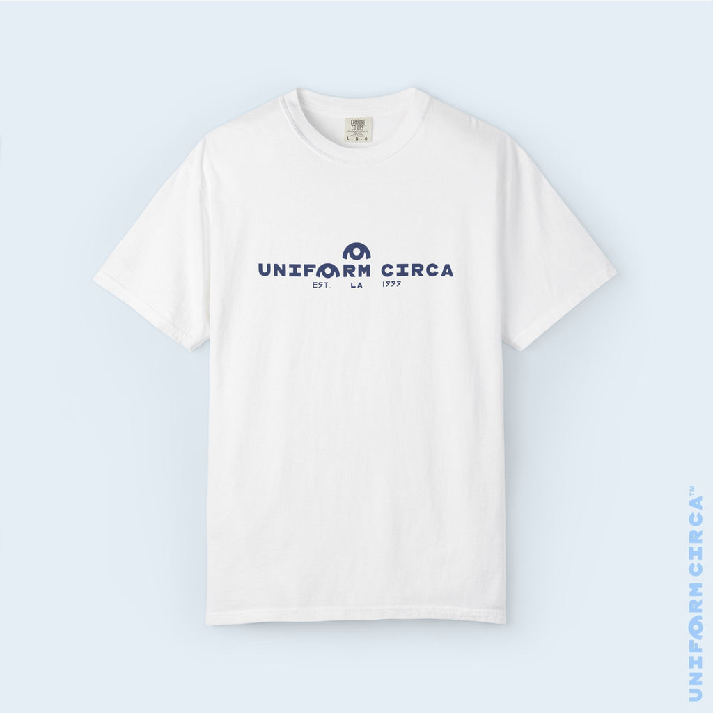 BAR MARK | NAVY | CREWNECK T-SHIRT | Printed