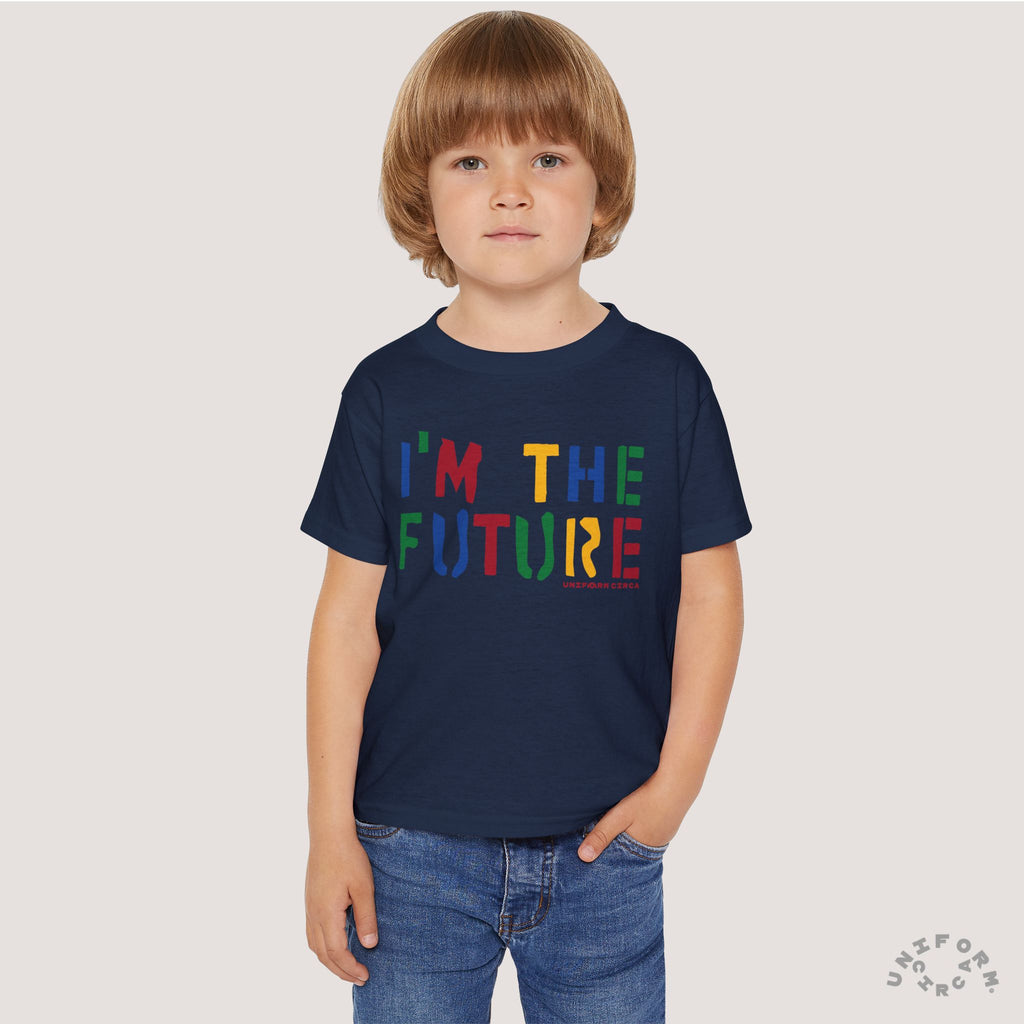 IM THE FUTURE Design Toddler T-Shirt - Perfect for Playful Days | Multi-Color