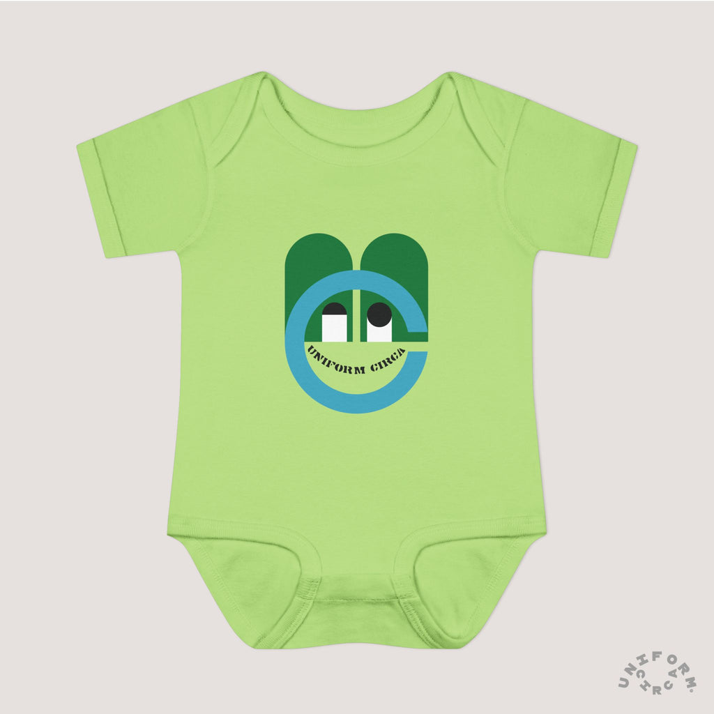 FUNNY BUNNY - Infant Baby Rib Bodysuit - Adorable Bunny-Like Graphic | Multiple Colors