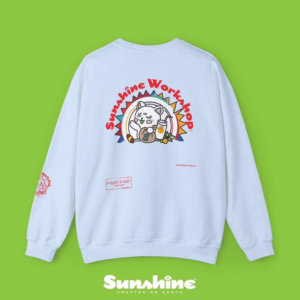Sunshine | "Top Cat" | Crewneck Sweatshirt | Printed
