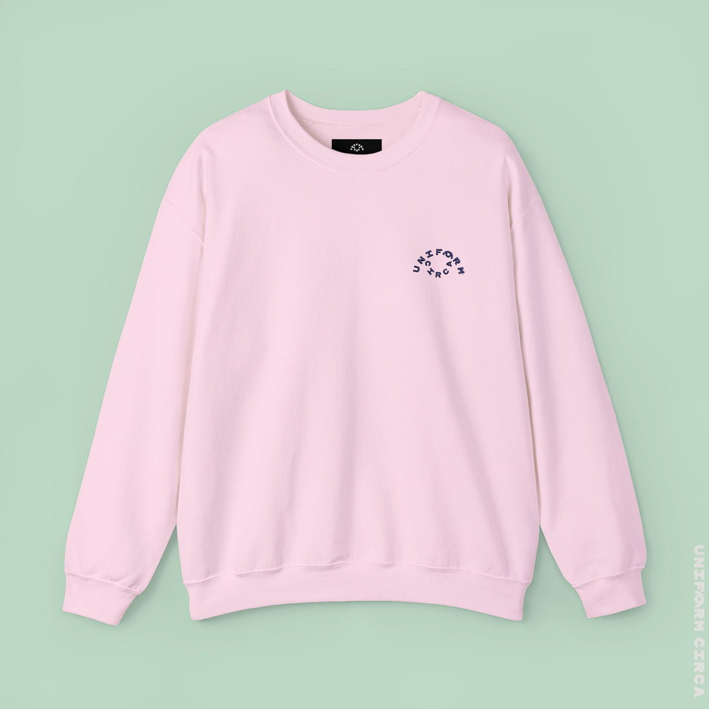 OCULUS LOGO CREWNECK SWEATSHIRT | Black Embroidery