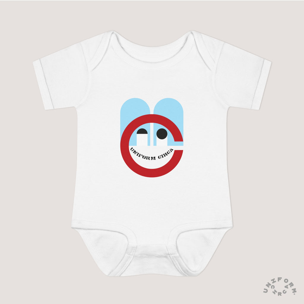 FUNNY BUNNY - Infant Baby Rib Bodysuit - Adorable Bunny-Like Graphic | Multiple Colors