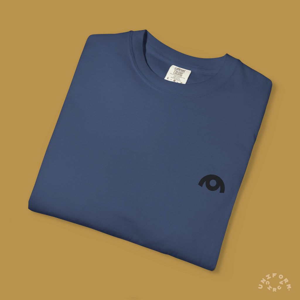 OYSTER LOGO CREWNECK T- SHIRT | Printed Black