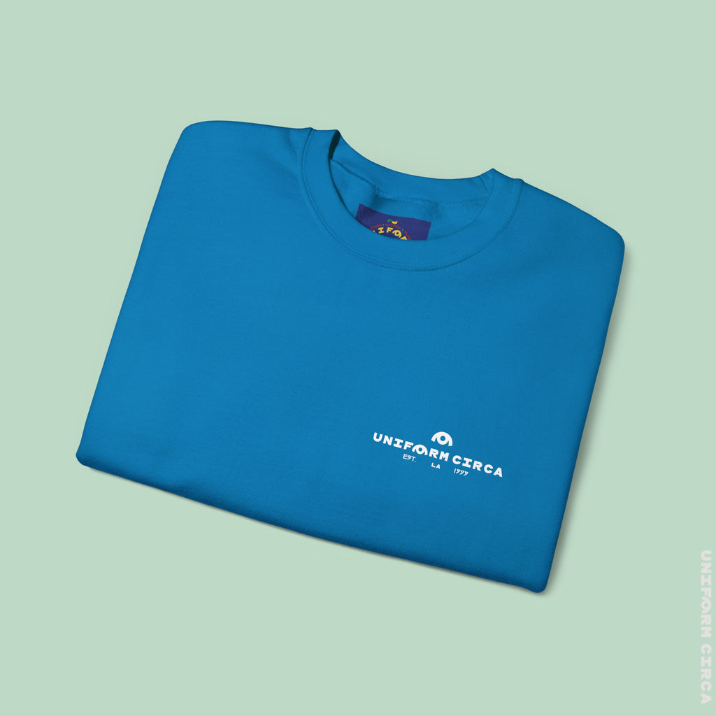 OYSTER ALL WORDMARK | CREWNECK T-SHIRT | Printed White