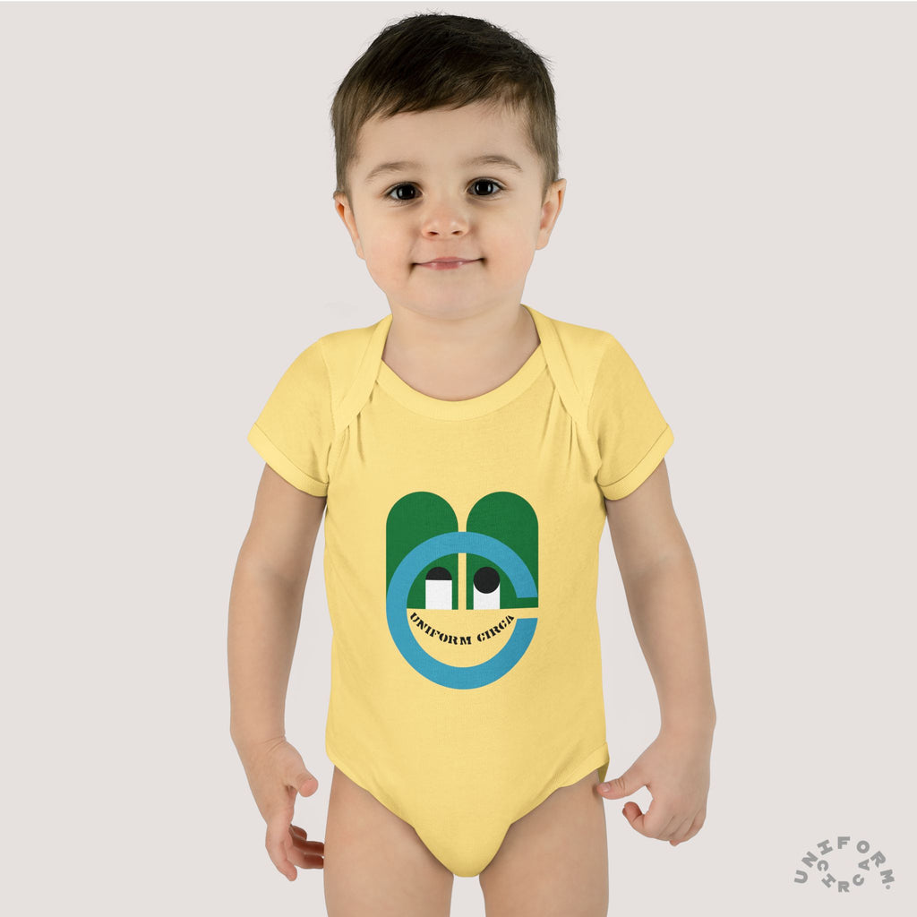 FUNNY BUNNY - Infant Baby Rib Bodysuit - Adorable Bunny-Like Graphic | Multiple Colors