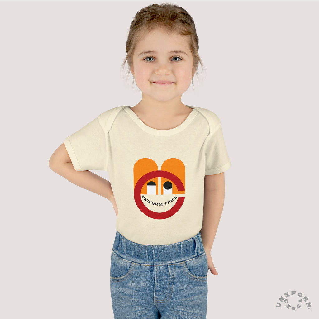 FUNNY BUNNY - Infant Baby Rib Bodysuit - Adorable Bunny-Like Graphic | Multiple Colors