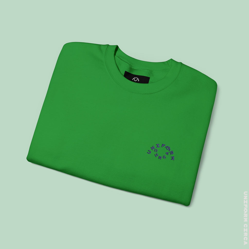 OCULUS LOGO CREWNECK SWEATSHIRT | Black Embroidery