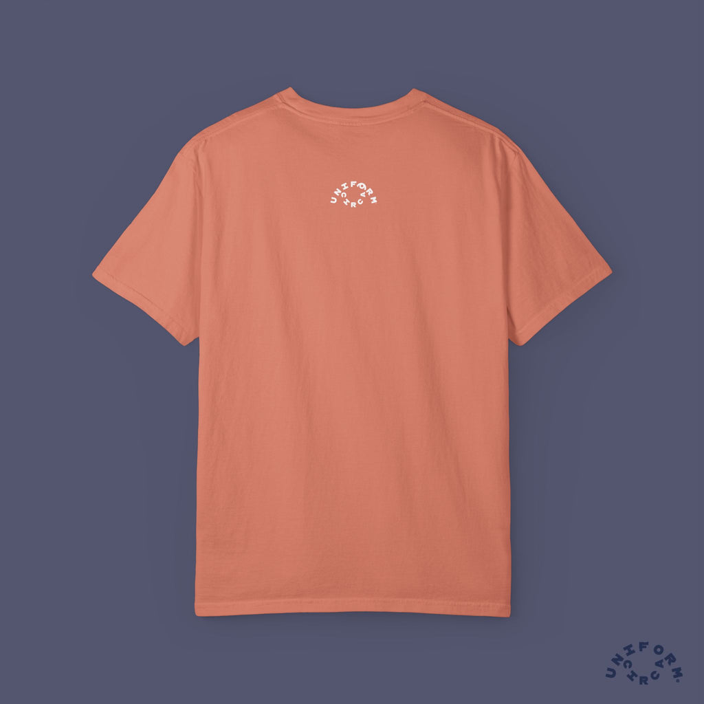 CALIFORNIA SCRIPT CREWNECK T-SHIRT | Printed