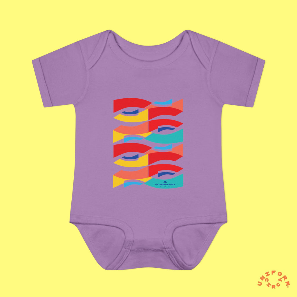 Wavey Kidsplay | Infant Baby Rib Bodysuit | Multiple Colors