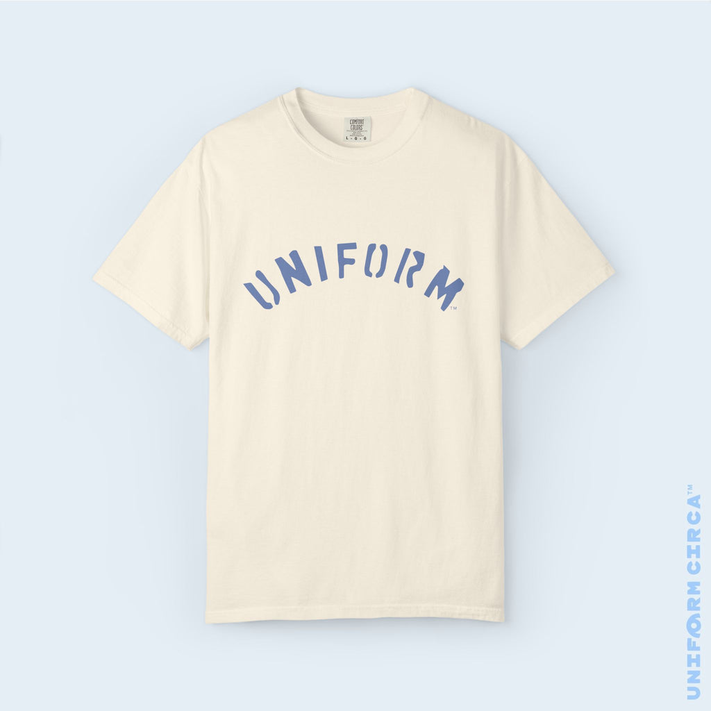 ARC UNIFORM OG | Crewneck T-Shirt | Printed Iced Navy