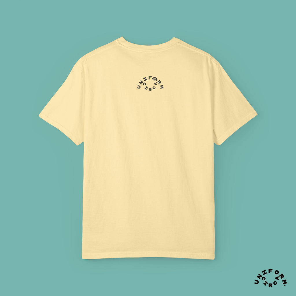 CALIFORNIA BLUEPRINT CREWNECK T-SHIRT | Printed