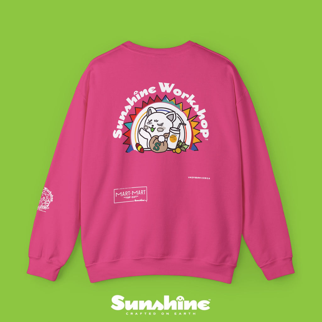 Sunshine | "Top Cat" | Crewneck Sweatshirt | Printed
