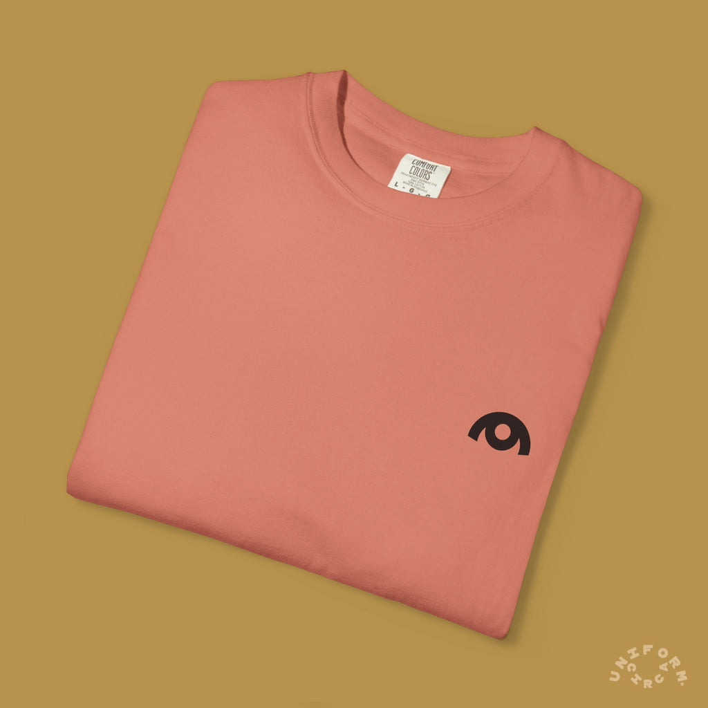 OYSTER LOGO CREWNECK T- SHIRT | Printed Black