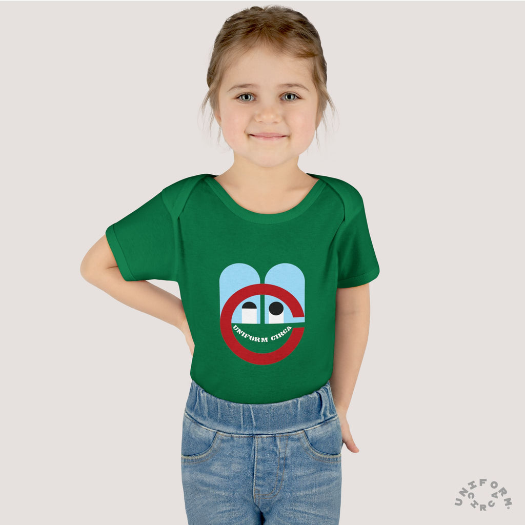 FUNNY BUNNY - Infant Baby Rib Bodysuit - Adorable Bunny-Like Graphic | Multiple Colors