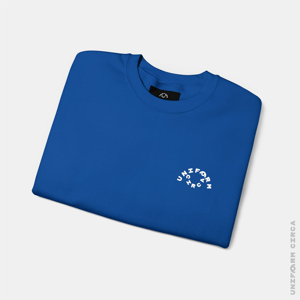 The JASON | OCULUS LOGO | Crewneck Sweatshirt | 100% Cotton | Pearl Embroidery | Designed & Printed in California