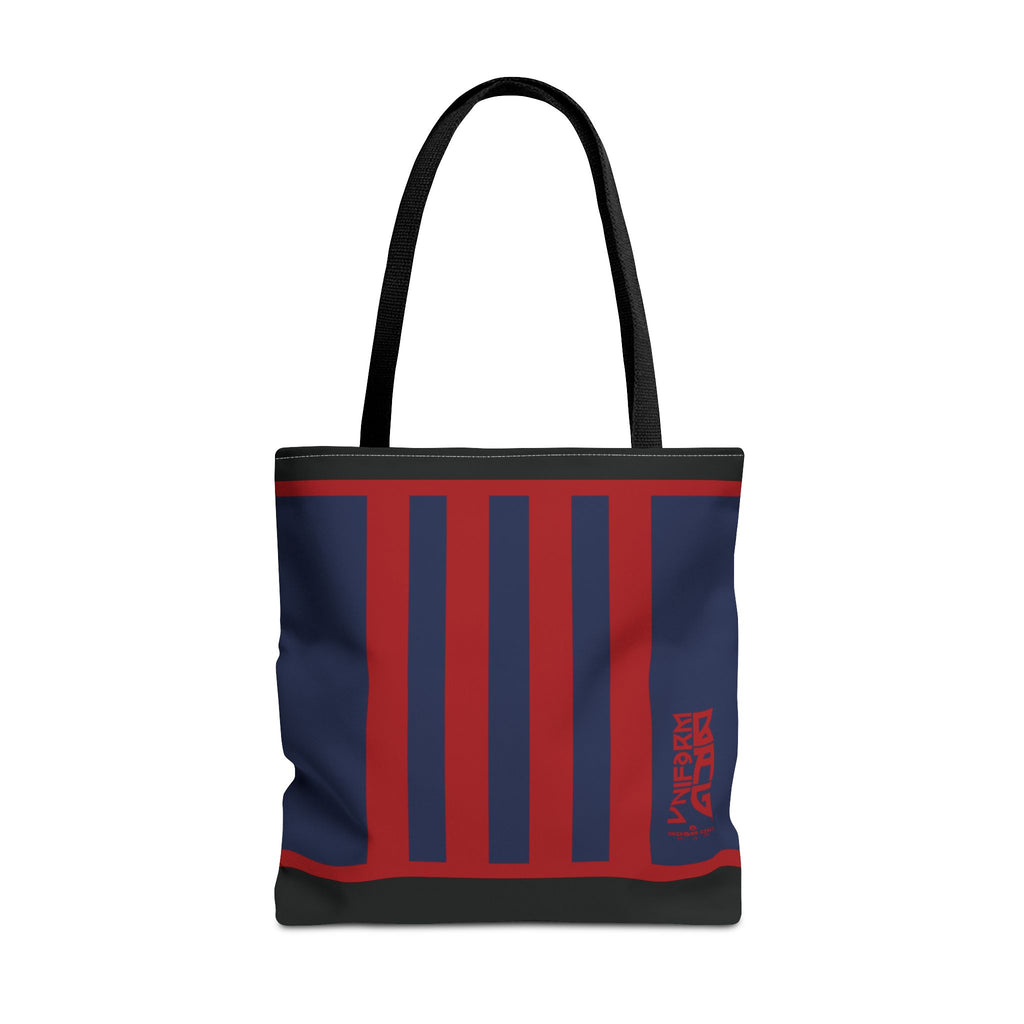 RACER JR. BAG | NAVY/RED/BLACK | Stylish Minimalist Tote Bag, Eco-Friendly Shopping Bag, Chic Carryall, Reusable Tote, Fashionable Beach Bag, Trendy Everyday Essentials