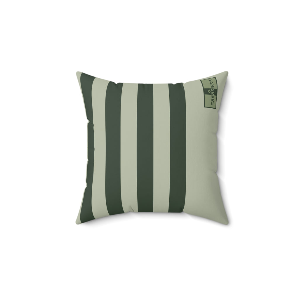 CASACIRCA | SIDECAR PILLOW | HUNTER/MOSS | Stylish Faux Suede Pillow - Home Decor, Cozy Living Room, Gift Idea, Nautical Theme, Interior Design Accents