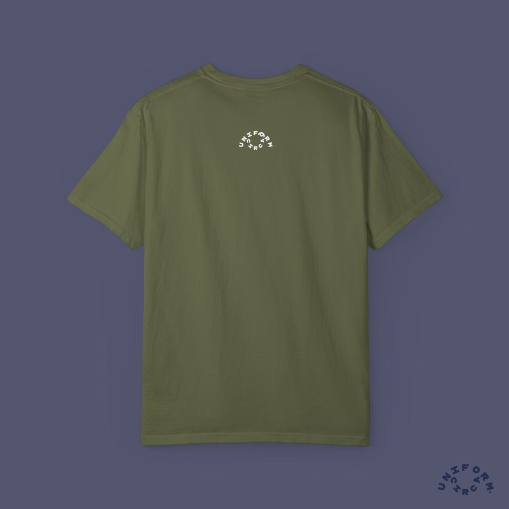 CALIFORNIA SCRIPT CREWNECK T-SHIRT | Printed