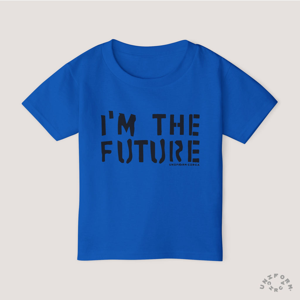 I'M THE FUTURE Design Toddler T-Shirt - Perfect for Playful Days | Black