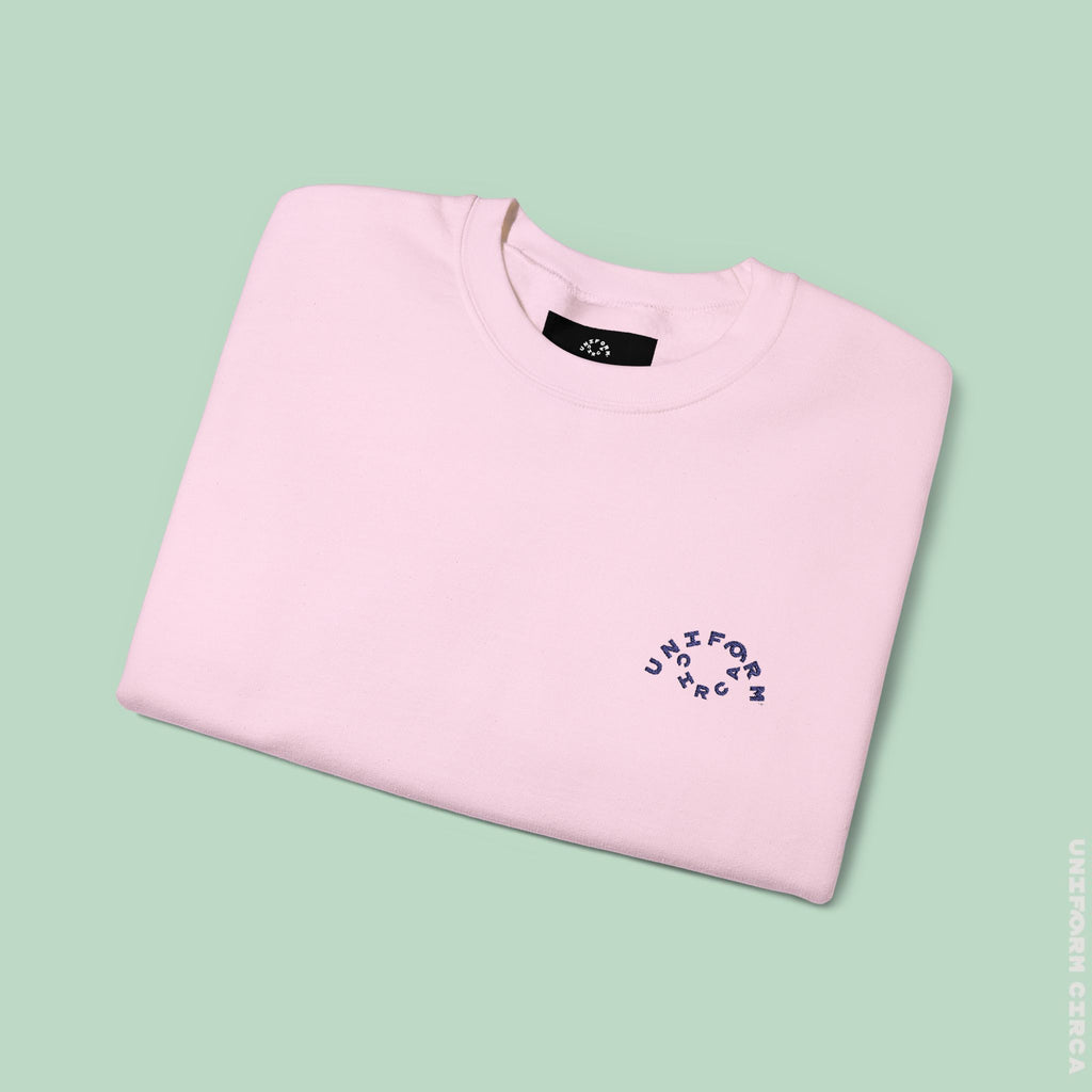 OCULUS LOGO CREWNECK SWEATSHIRT | Black Embroidery