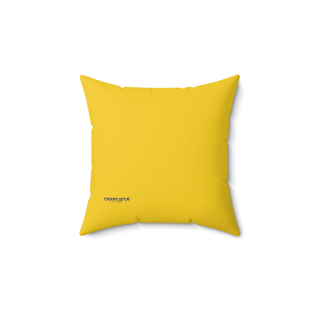 CASACIRCA | REVERSO PILLOW | TURQUOISE/BLUE/GOLDENROD | Stylish Faux Suede Pillow - Red and Navy Stripes, Home Decor, Cozy Living Room, Gift Idea, Nautical Theme, Interior Design Accents