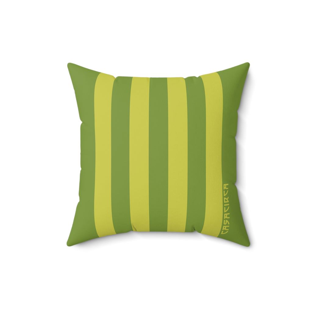 CASACIRCA | RACER PILLOW | WIMBLEDON GREENS 2 | Stylish Faux Suede Pillow - Home Decor, Cozy Living Room, Gift Idea, Nautical Theme, Interior Design Accents