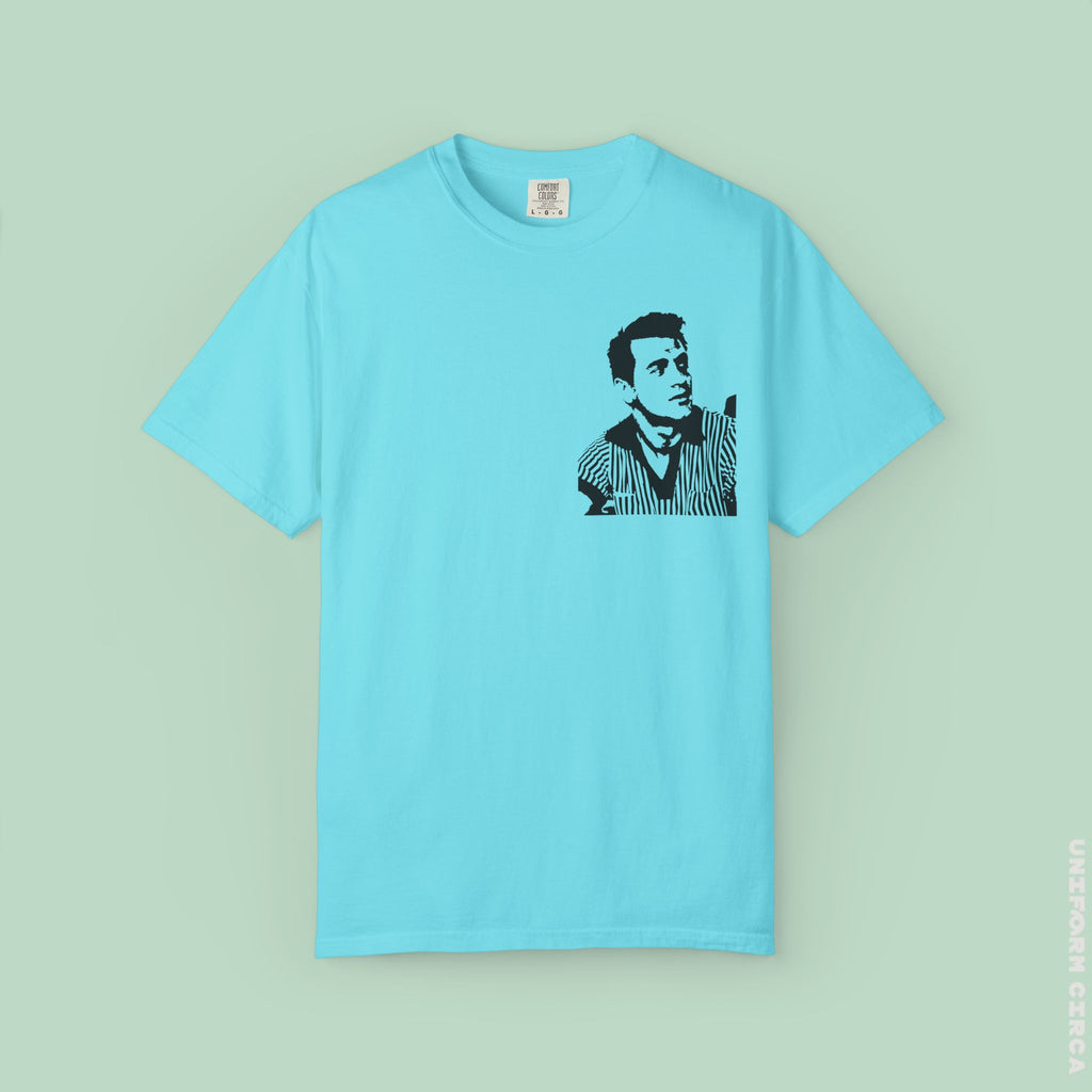 ROCK | CREWNECK T-SHIRT | PRINTED | Retro-Inspired Unisex Garment-Dyed T-Shirt with Iconic Design