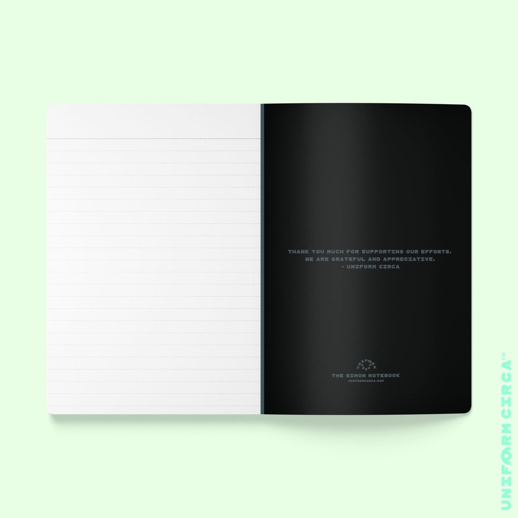 SIMON NOTE & SKETCH JOURNAL | KELLY GREEN/WHITE (SOFT COVER)