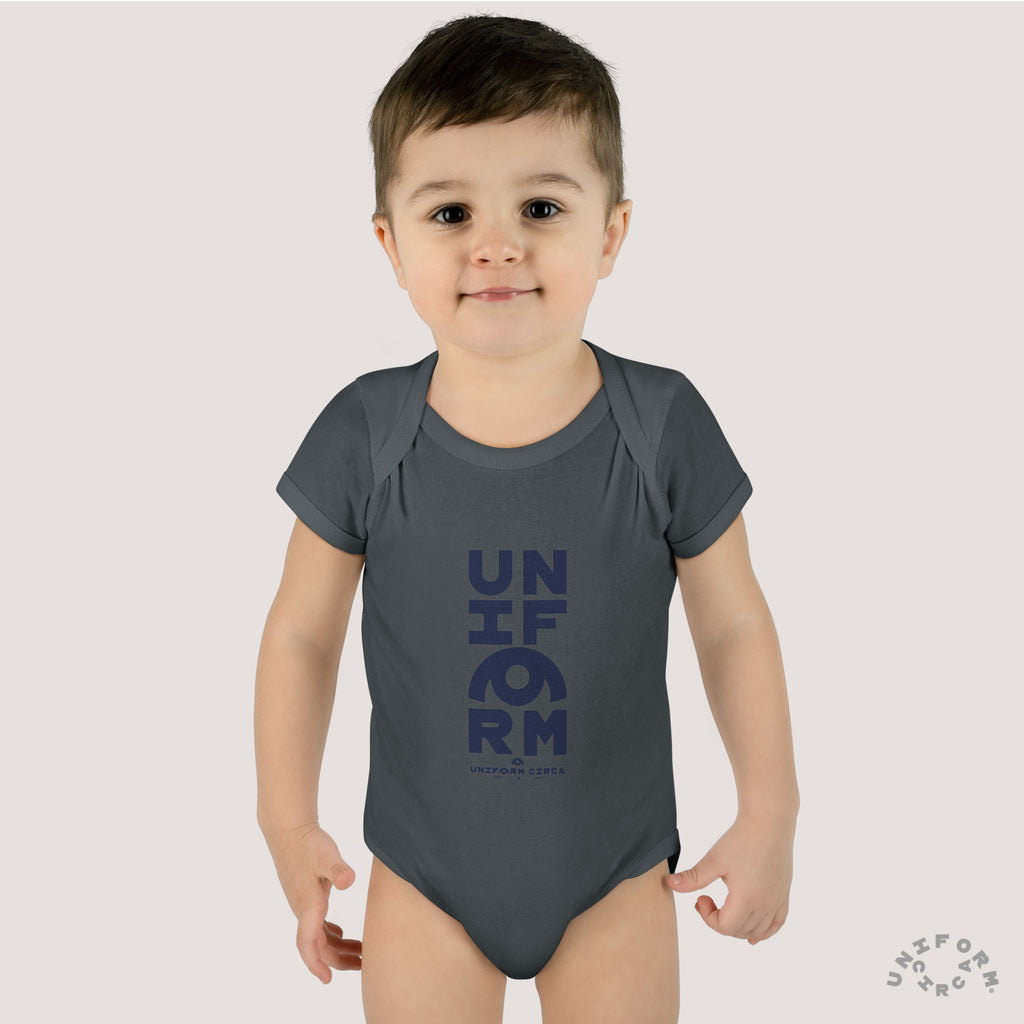 UNIFORM STACK | Infant Baby Rib Bodysuit | Multiple Colors