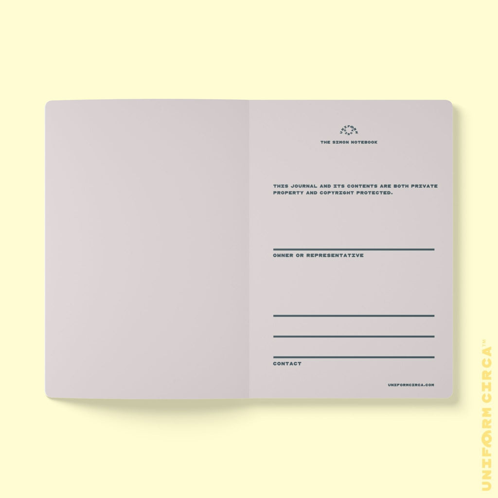 SIMON NOTE & SKETCH JOURNAL | YELLOW/GREEN (SOFT COVER)