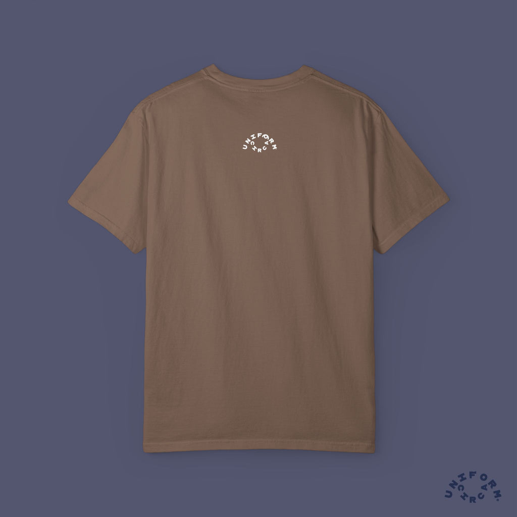 CALIFORNIA SCRIPT CREWNECK T-SHIRT | Printed
