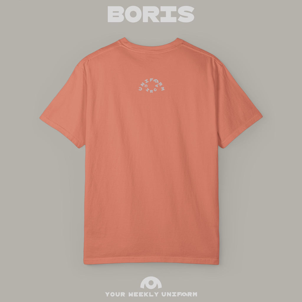 BORIS FRIDAY | CREWNECK T-SHIRT | PRINTED BLACK