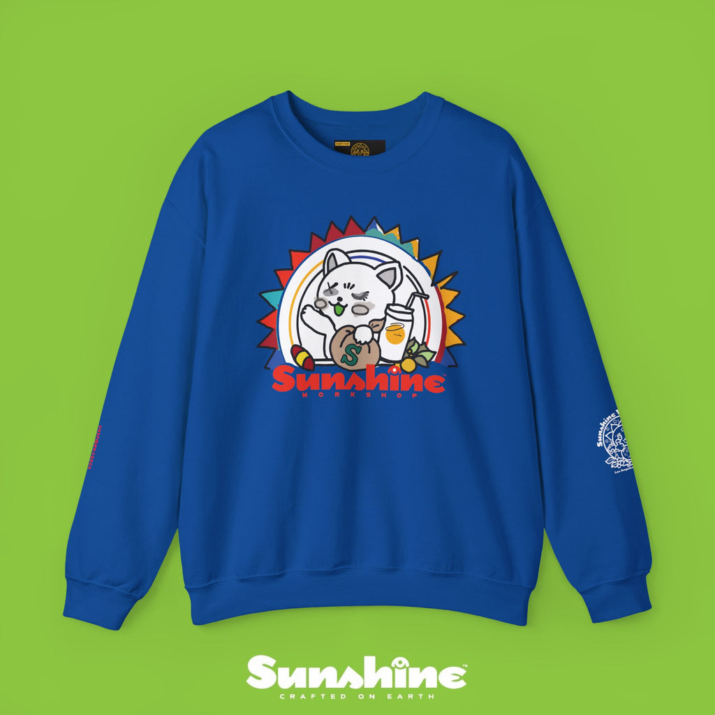 Sunshine | "Top Cat" | Crewneck Sweatshirt | Printed