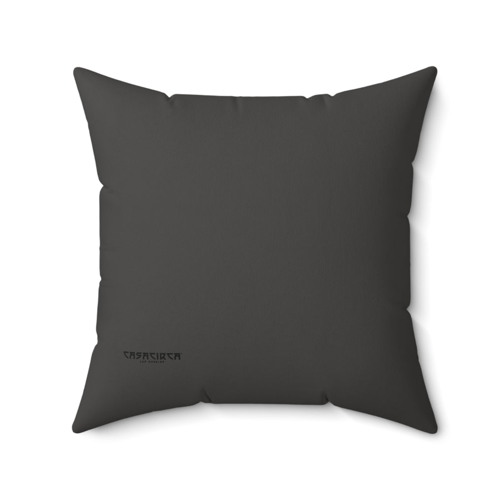 CASACIRCA | RACING STRIPES PILLOW | BLACK/CHARCOAL | Stylish Faux Suede Pillow - Stripes, Home Decor, Cozy Living Room, Gift Idea, Nautical Theme, Interior Design Accents