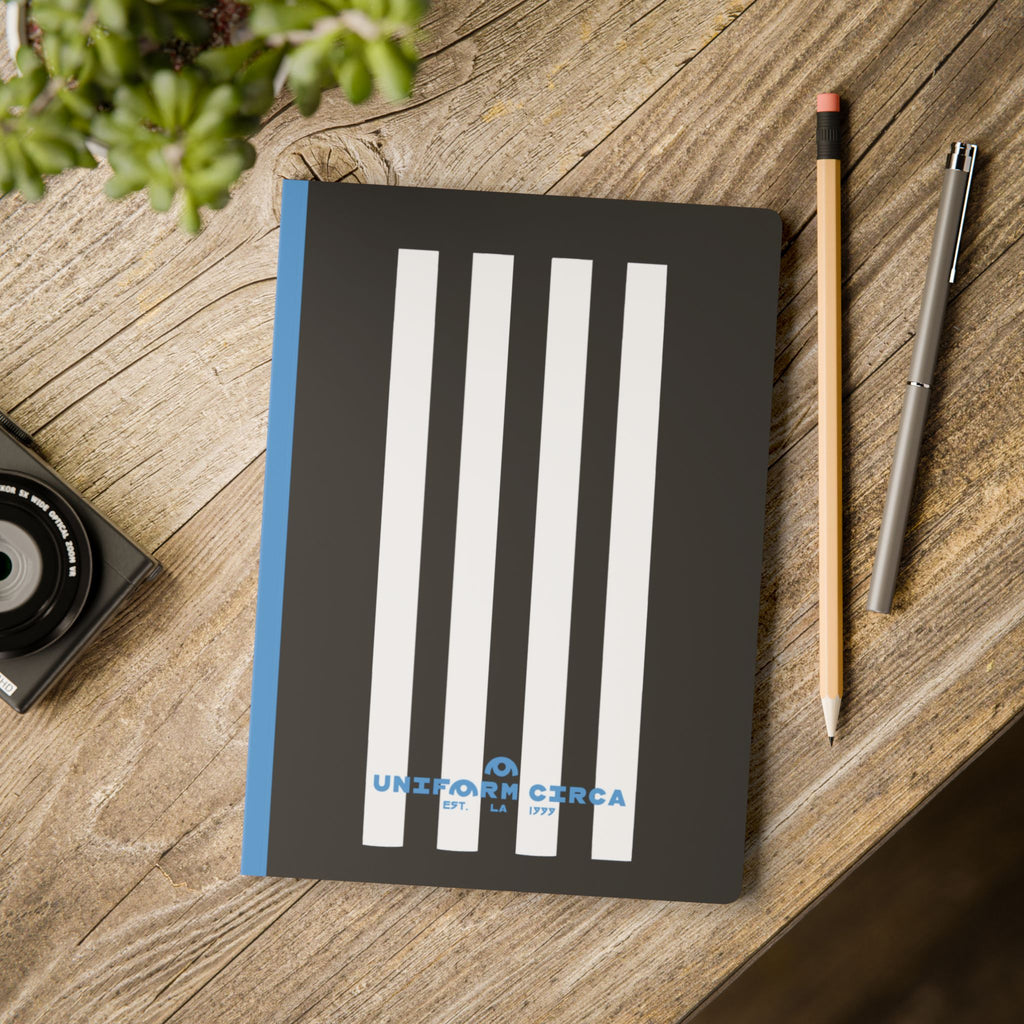 SIMON NOTE & SKETCH JOURNAL | BLACK/WHITE/BLUE (SOFT COVER)