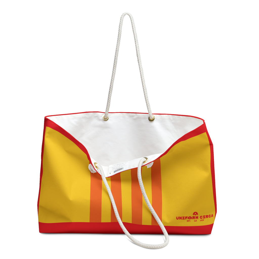 RACER MAX BAG | FIRE Weekender Bag - Stylish Travel Tote, Gym Bag, Beach Bag, Personalized Gift, Spacious Weekend Accessories