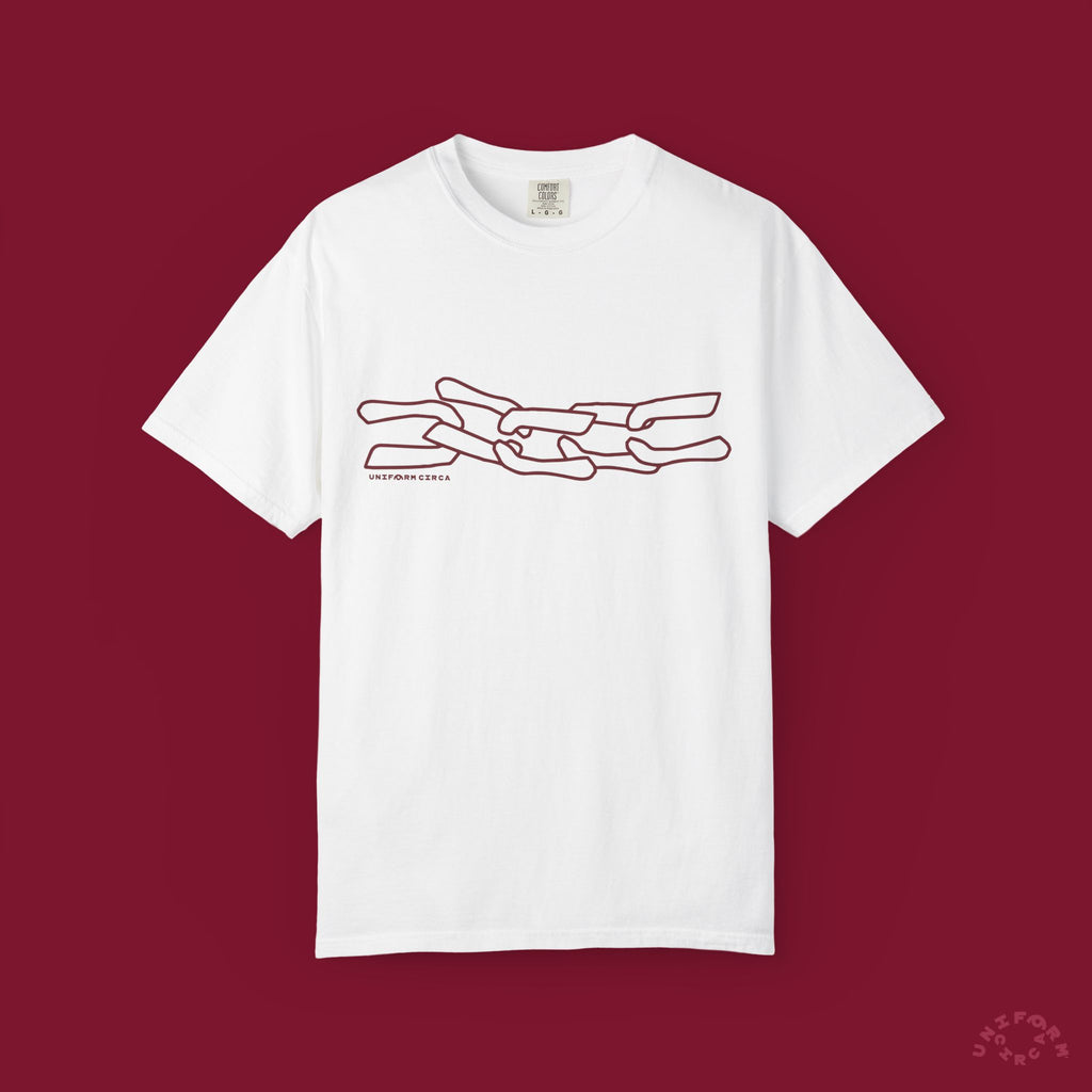 LUKE RED CREWNECK T-SHIRT | Printed
