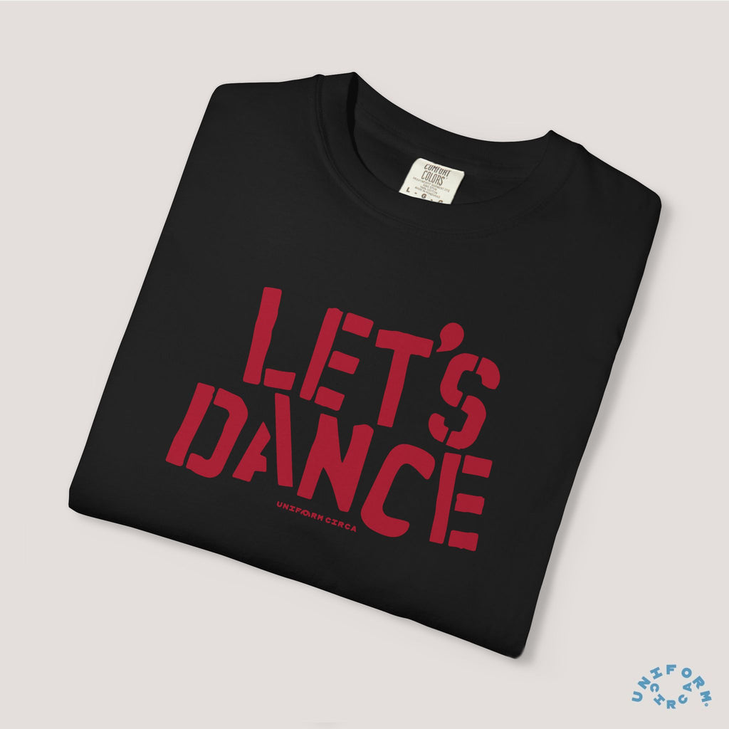 LET'S DANCE REVISITED CREWNECK T-SHIRT | Printed