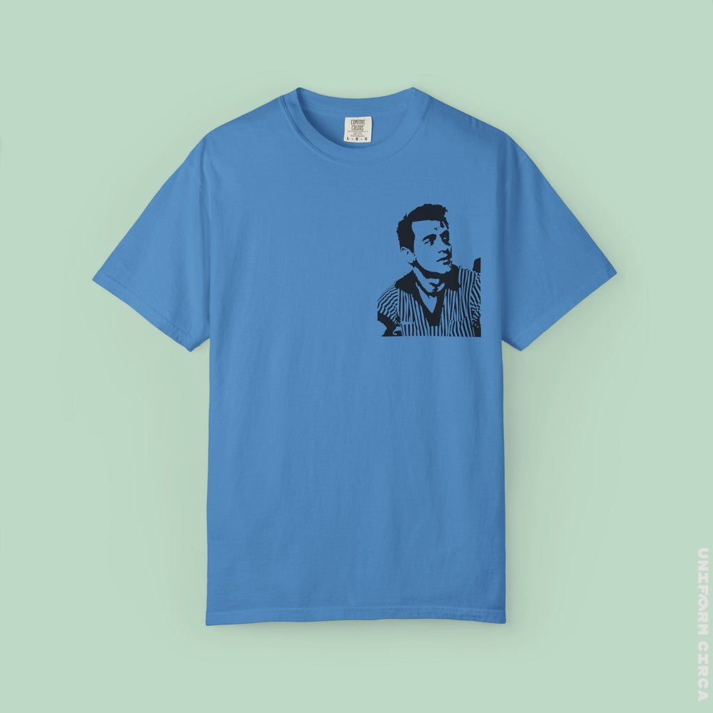 ROCK | CREWNECK T-SHIRT | PRINTED | Retro-Inspired Unisex Garment-Dyed T-Shirt with Iconic Design