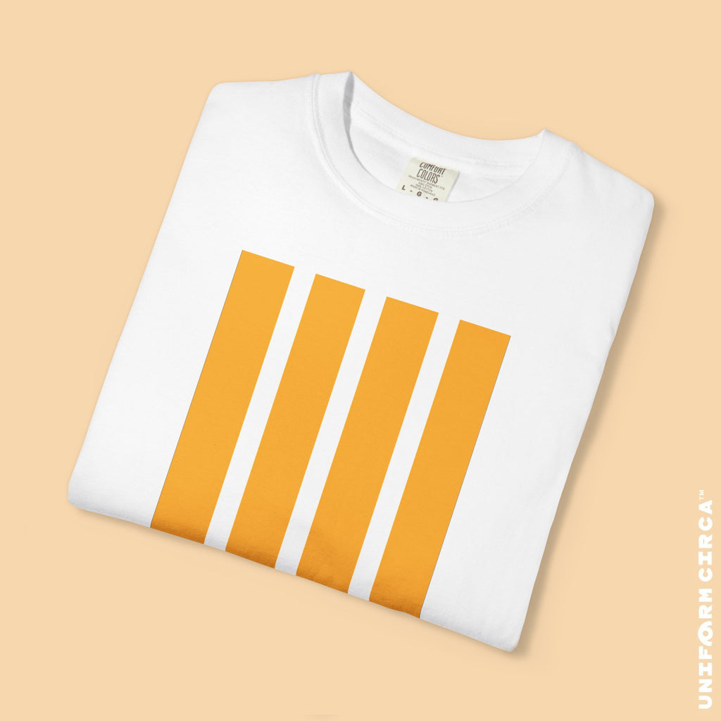 BAR NONE | ORANGE | CREWNECK T-SHIRT | Printed