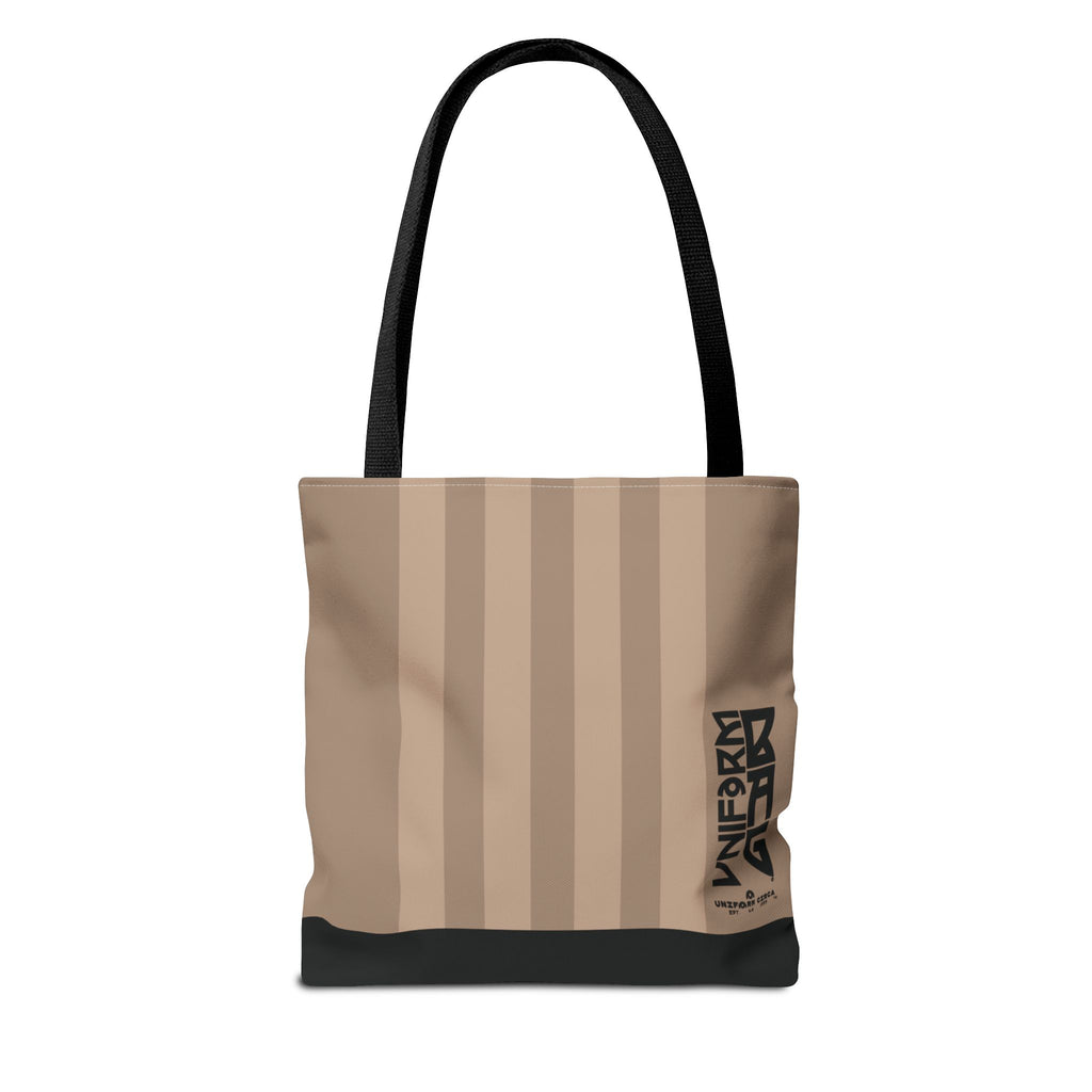 RACER JR. BAG | BLACK & TANS | Stylish Minimalist Tote Bag, Eco-Friendly Shopping Bag, Chic Carryall, Reusable Tote, Fashionable Beach Bag, Trendy Everyday Essentials