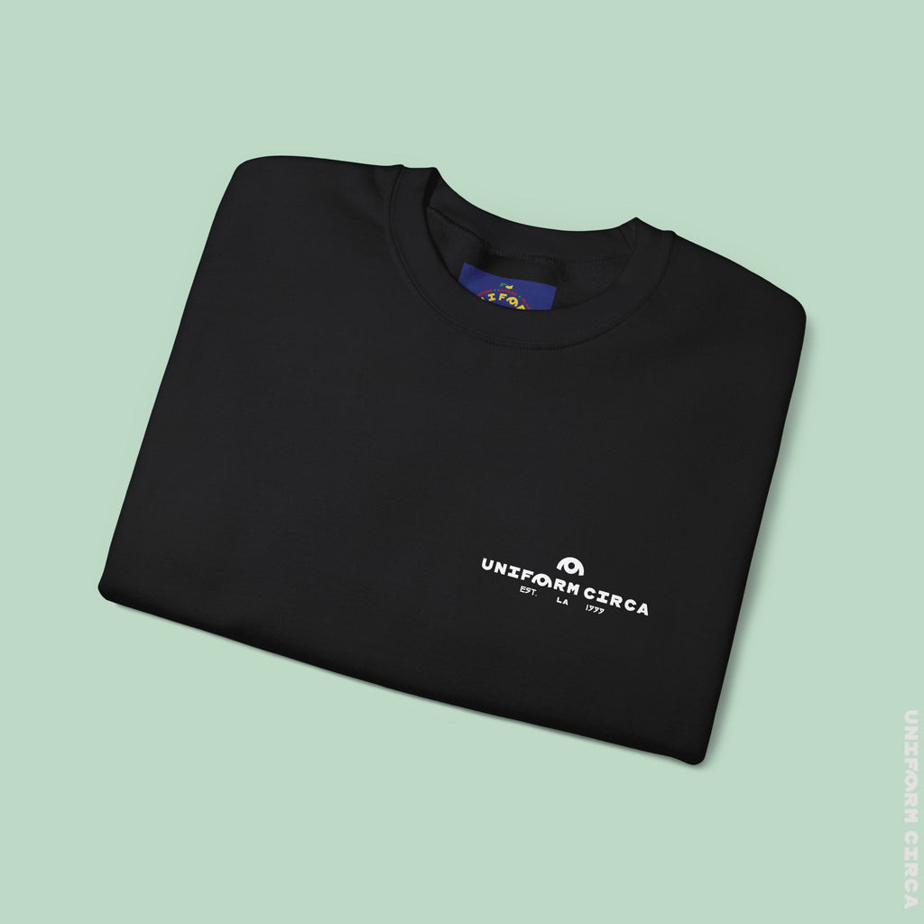OYSTER ALL WORDMARK | CREWNECK T-SHIRT | Printed White