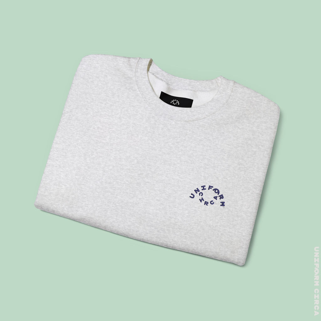 OCULUS LOGO CREWNECK SWEATSHIRT | Black Embroidery