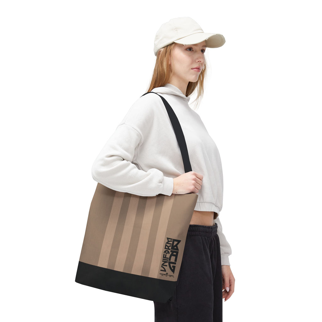 RACER JR. BAG | BLACK & TANS | Stylish Minimalist Tote Bag, Eco-Friendly Shopping Bag, Chic Carryall, Reusable Tote, Fashionable Beach Bag, Trendy Everyday Essentials