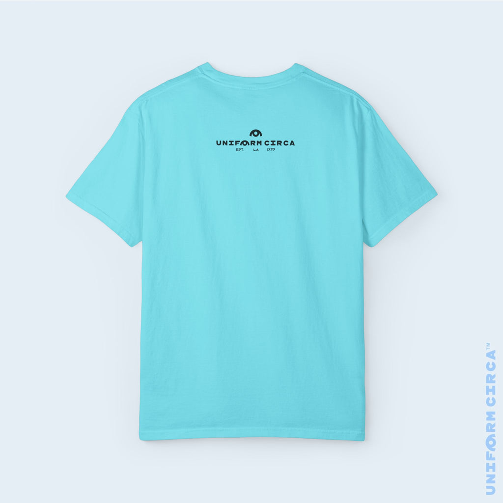 WAVEY 2  | CREWNECK T-SHIRT | Printed Unisex Garment-Dyed Graphic Tee