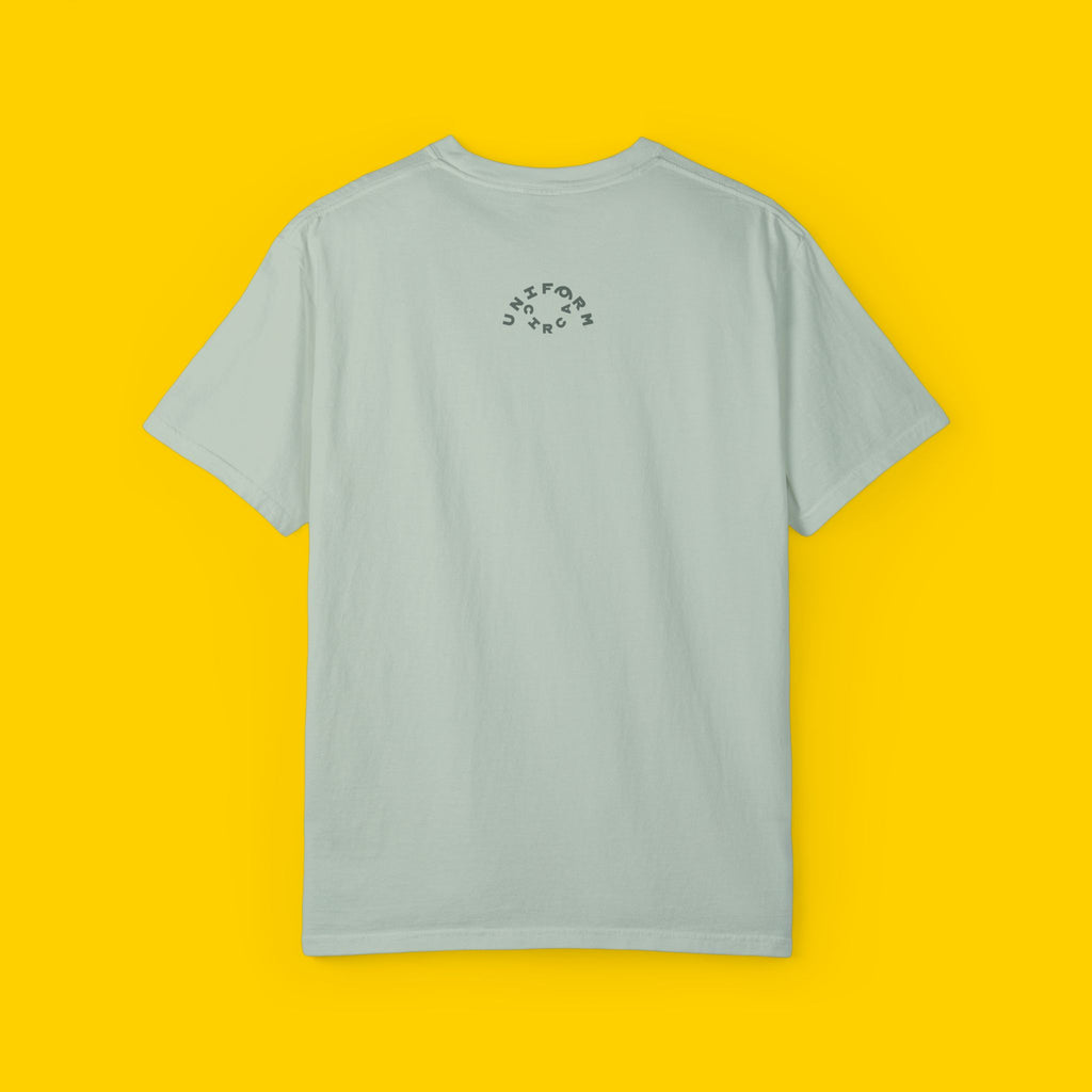 UNIFORM STACKED 1 CREWNECK T-SHIRT | Printed