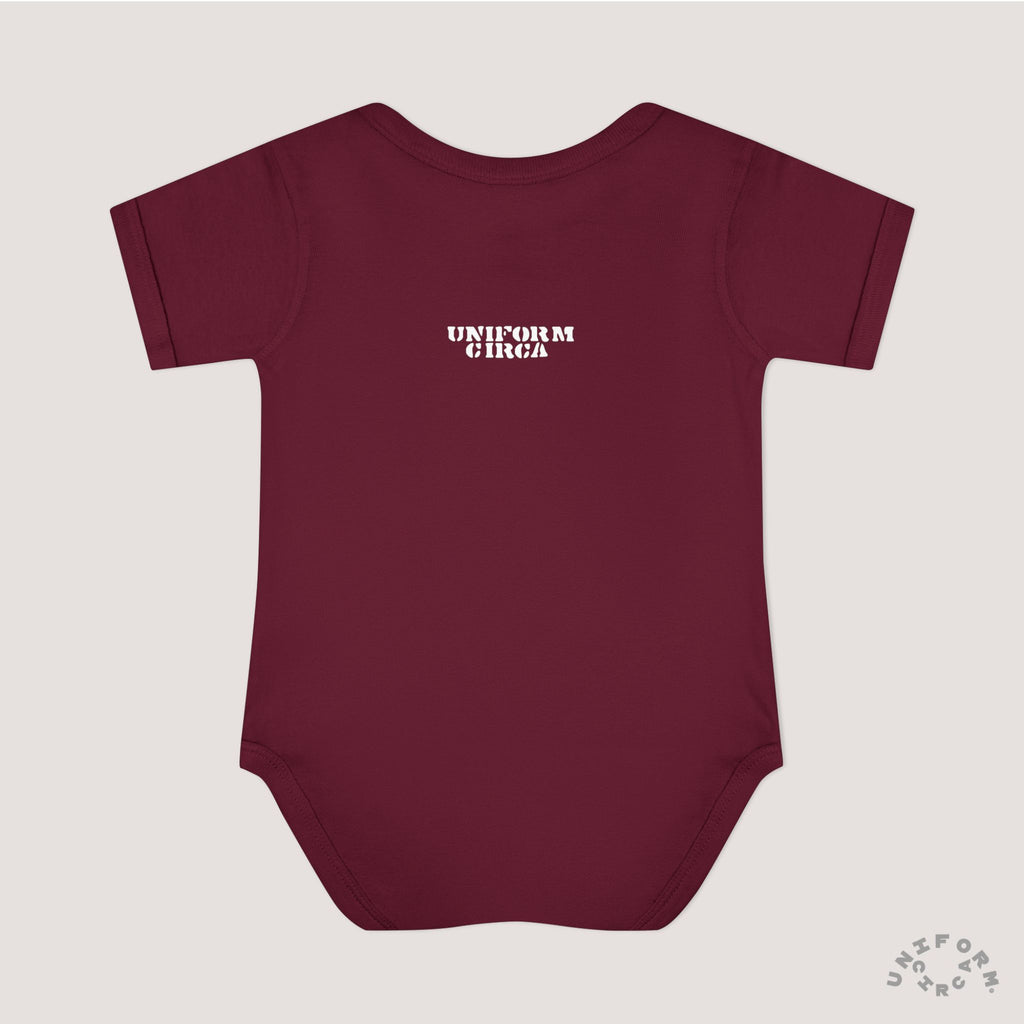 FUNNY BUNNY - Infant Baby Rib Bodysuit - Adorable Bunny-Like Graphic | Multiple Colors