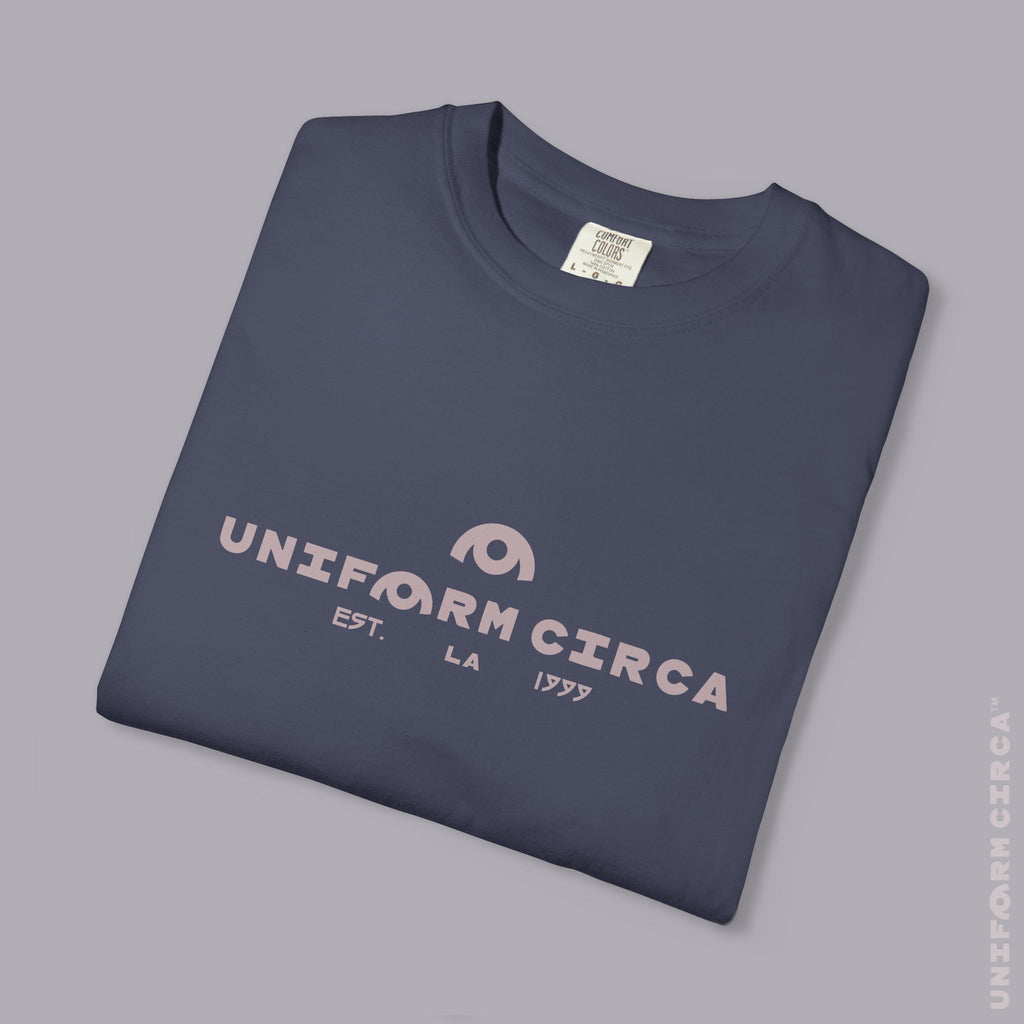 OYSTER ALL | Crewneck T-Shirt | Printed Iced Grape